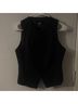 Zara Solid Black Vest Size M - photo 5