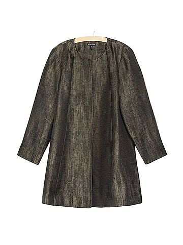 Eileen Fisher Roundneck Swing Jacket Jacket (view 1)