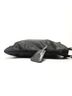 Prada 100% Other Black Prada PRADA Triangle Logo Plate Shoulder Bag Black One size - photo 4