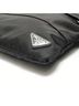 Prada 100% Other Black Prada PRADA Triangle Logo Plate Shoulder Bag Black One size - photo 6
