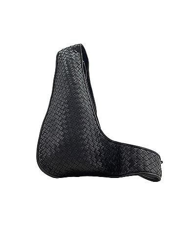 Bottega Veneta Bottega Veneta Venetos Ring Intrecciato Body Bag Brown (view 1)