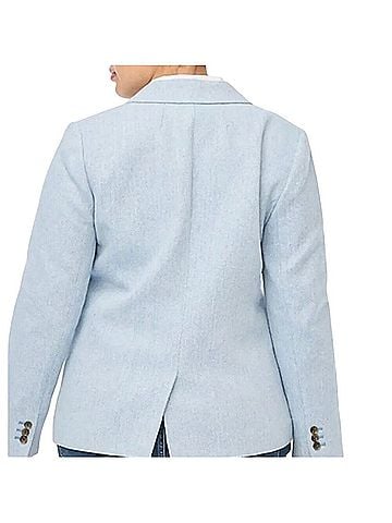 J.Crew Herringbone One Button Blazer (view 2)