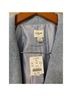 J.Crew 55% Linen 45% Cotton 100% Polyester Chevron-herringbone Blue White Blazer Size 14 - photo 3