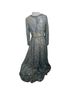 Mac Duggal 100% Polyester Gold Blue Cocktail Dress Size 8 - photo 2