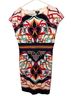 Nicole Floral Multi Color Cocktail Dress Size 12 - photo 1