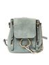 Chloé Teal Mini Faye Backpack One size - photo 1