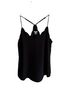 J. Crew x Dauphinette 100% Polyester Black Tank Top Size 4 - photo 1