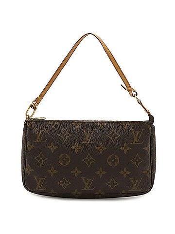 Louis Vuitton LOUIS VUITTON Louis Vuitton Monogram Pochette Accessoires Handbag Pouch - Bag M51980 (view 2)