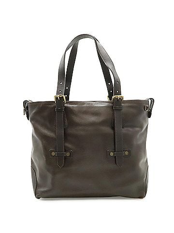 Louis Vuitton LOUIS VUITTON Utah Kiowa Tote Bag, Large Tote, Shoulder Handbag, Leather, Cafe Dark Brown, M95453 (view 1)