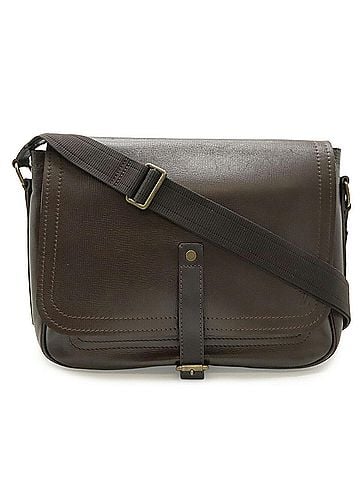 Louis Vuitton LOUIS VUITTON Utah Line Shoulder Bag, Leather, Cafe Brown, M92071 (view 1)