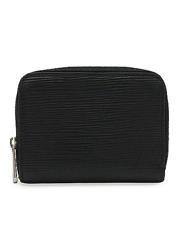 Louis Vuitton LOUIS VUITTON Epi Zippy Coin Purse Wallet/Coin Case Leather Noir Black M60152 (view 1)