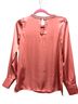 Reiss 100% Polyester Pink Long Sleeve Blouse Size 0 - photo 2