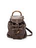 Gucci Brown Mini Bamboo Backpack One size - photo 1