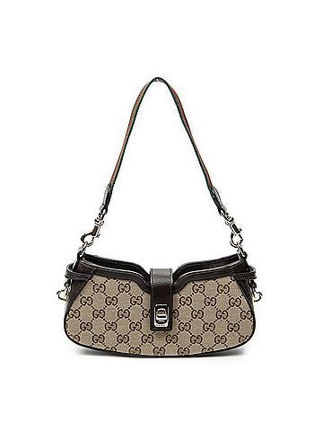 Gucci Mini Moon Side Web Hobo (view 1)
