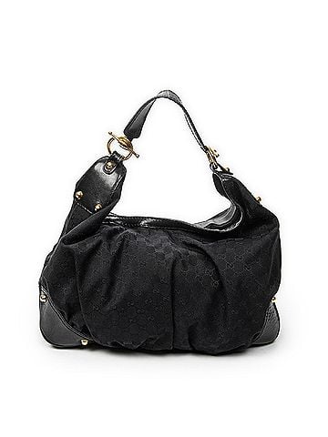 Gucci Large Jockey Hobo (view 1)