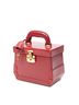 Gucci Red Lady Lock Vanity Bag One size - photo 3