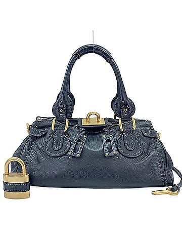 Chloé Chloé Chloe Paddington Medium Handbag, Black (view 1)