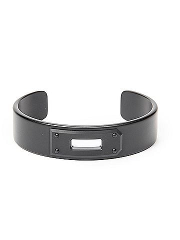 Hermes Leather Goods Kelly So Black Bangle T5 (view 2)