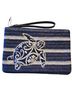 Vera Bradley Tropical Blue White Clutch One size - photo 1
