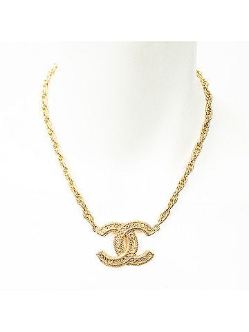 Chanel CC Pendant Chain Necklace (view 1)