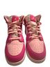 Jordan Pink White Sneakers Size 6 - photo 1