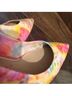 Gianni Bini Tie-dye Multi Color Heels Size 8 - photo 7