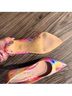 Gianni Bini Tie-dye Multi Color Heels Size 8 - photo 4