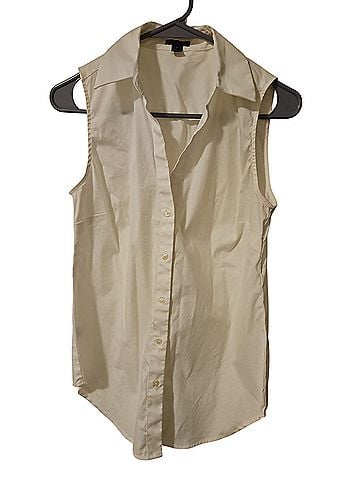 Ann Taylor Sleeveless Button-Down Shirt (view 1)