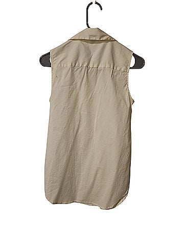Ann Taylor Sleeveless Button-Down Shirt (view 2)