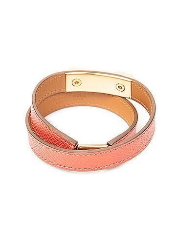 Hermes Leather Goods Rivale Double Tour Bracelet (view 2)