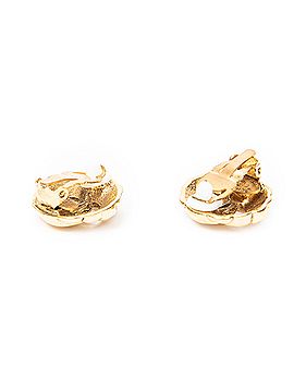 Chanel CC Round Clip On Earrings (view 2)