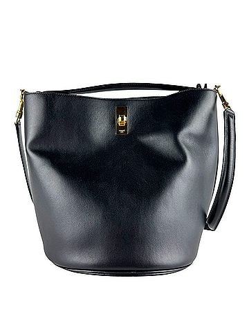 Céline Celine CELINE Shoulder Bag Handbag Bucket 16 Seize Leather Black Women's z10272 (view 1)