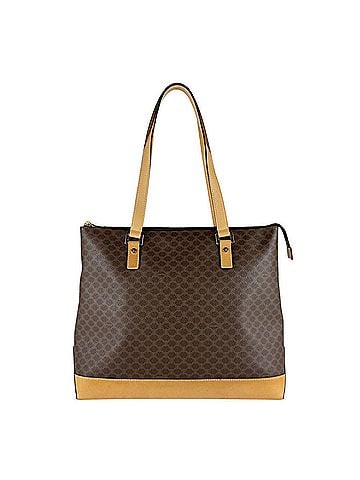 Céline Celine Macadam Coated Canvas Shoulder Bag, Brown, Men's/Women's (z10231) (view 1)