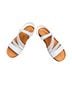 Bare Traps 100% Other Floral White Sandals Size 7 1/2 - photo 2