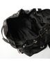 Prada 100% Nylon Black Prada Nylon Studded Leather Backpack, Black One size - photo 11