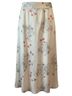 Joie 100% Polyester Floral White Multi Color Casual Skirt Size S - photo 1