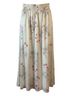 Joie 100% Polyester Floral White Multi Color Casual Skirt Size S - photo 2