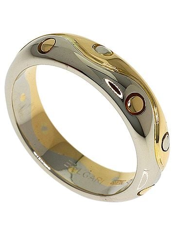 Bvlgari BVLGARI Onda Ring, 18K Yellow Gold/18KWG, Women's Ring (view 1)