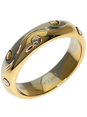 Bvlgari BVLGARI Onda Ring, 18K Yellow Gold/18KWG, Women's Ring (view 2)