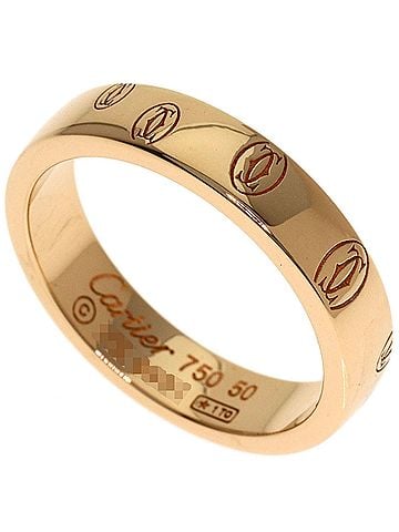 Cartier Cartier Happy Birthday #50 Ring, 18K Pink Gold, Women's. (view 1)