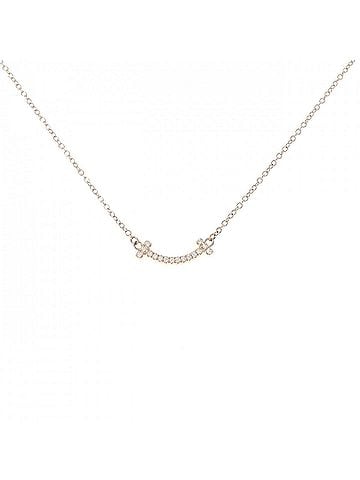 Tiffany & Co. Tiffany T Smile Mini Necklace (view 1)