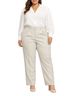 Old Navy Houndstooth White Tan Dress Pants Size XXL - photo 1