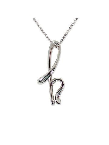 Tiffany & Co. TIFFANY & Co. 925 Initial H Pendant Necklace (view 1)