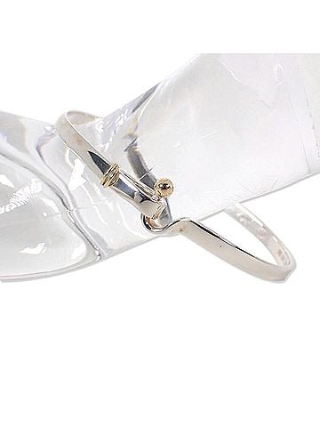 Tiffany & Co. TIFFANY & Co. 925 750 Hook Eye Bangle (view 2)
