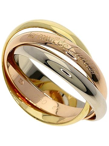 Cartier Cartier Trinity #60 Ring - 18K Yellow Gold/18K Pink White Gold Women's CARTIER (view 1)
