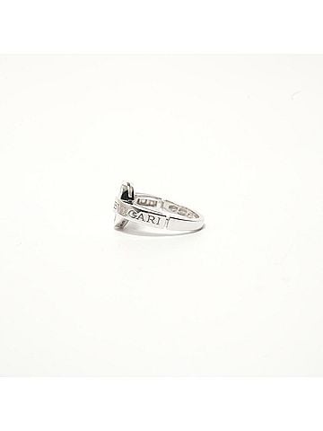 Bvlgari Bulgari BVLGARI Au750 Ring, Silver (view 2)