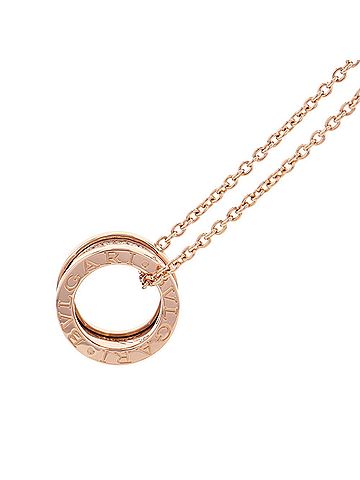 Bvlgari BVLGARI B-zero1 Legend Diamond Necklace in 18K Pink Gold. (view 2)