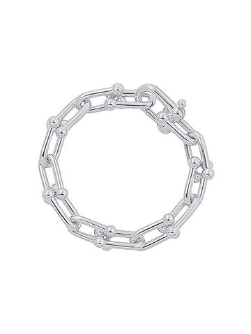 Tiffany & Co. Tiffany & Co. Hardware Large Link Bracelet, Size Large, SV925 Silver, 60153089. (view 1)