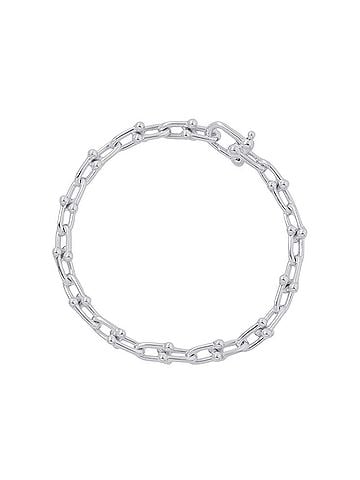 Tiffany & Co. Tiffany & Co. Hardware Small Link Bracelet, Extra Large Size, SV925 Silver. (view 1)