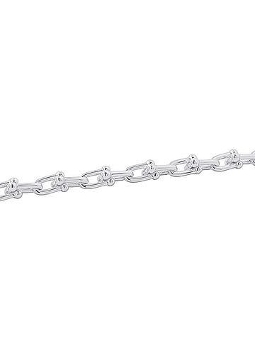 Tiffany & Co. Tiffany & Co. Hardware Small Link Bracelet, Extra Large Size, SV925 Silver. (view 2)